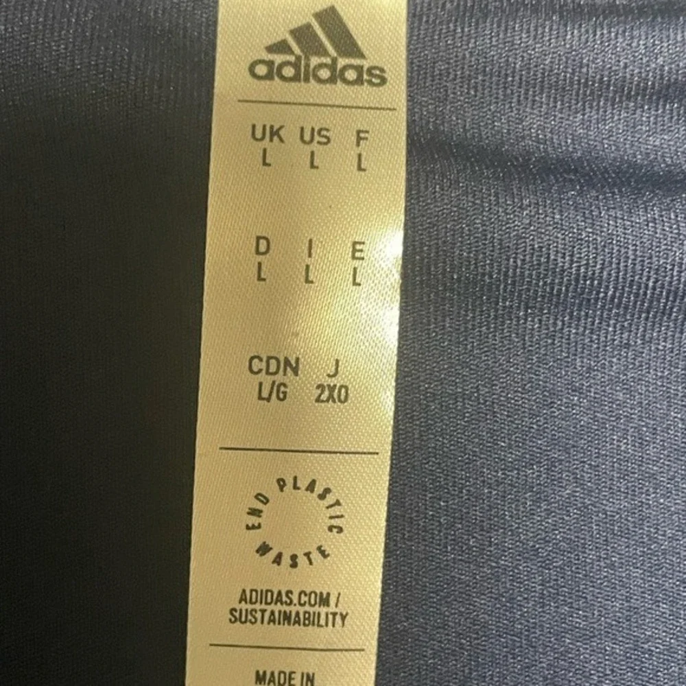 Adidas‎ Performance Football V-Neck Shirt Mens Large